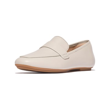FitFlop DELICATO 柔軟皮革樂福鞋-女(米色)