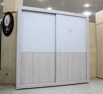 【歐風別館】金格白杉色七尺衣櫃【基隆至台中免運費】