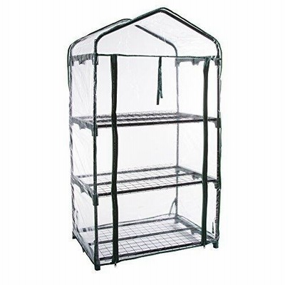 Pure Garden 3-Tier Greenhouse ? Outdoor Gardening Hot House with Zippered C