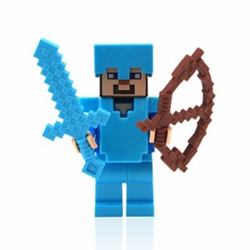 レゴ マインクラフト Lego Minecraft Steve With Diamond Armor And Sword 通販 Lineポイント最大5 0 Get Lineショッピング