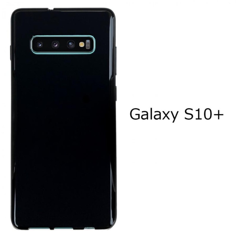 SC-04L Galaxy S10+ / SC-05L Galaxy S10+ 【 黒TPU 】 sc04l sc05l ギャラクシーs10plus  ケース カバー やわらかい tpu ( ブラック 黒 ) black | LINEブランドカタログ