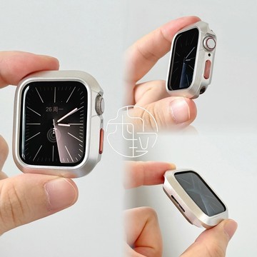 電鍍錶殼 全包防摔 適用 Apple Watch S11 S10 9 iWatch 錶殼 44mm 46mm 蘋果手錶殼