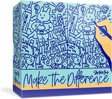 造不同 畫不同 Make the Difference 日文版附繁體中文說明書 OINK日本系列桌遊 高雄龐奇桌遊 正版桌遊專賣 熱門桌遊商品
