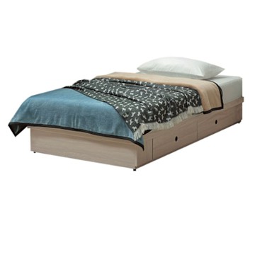 文創集 范巴3.5尺單人二抽床底座(不含床墊)-105x188x28cm免組