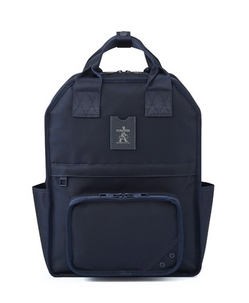 【PORTER INTERNATIONAL】PUNK 後背包(M) 11804-012（灰/黑/藍）