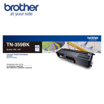 Brother TN-359BK 原廠黑色高容量碳粉匣