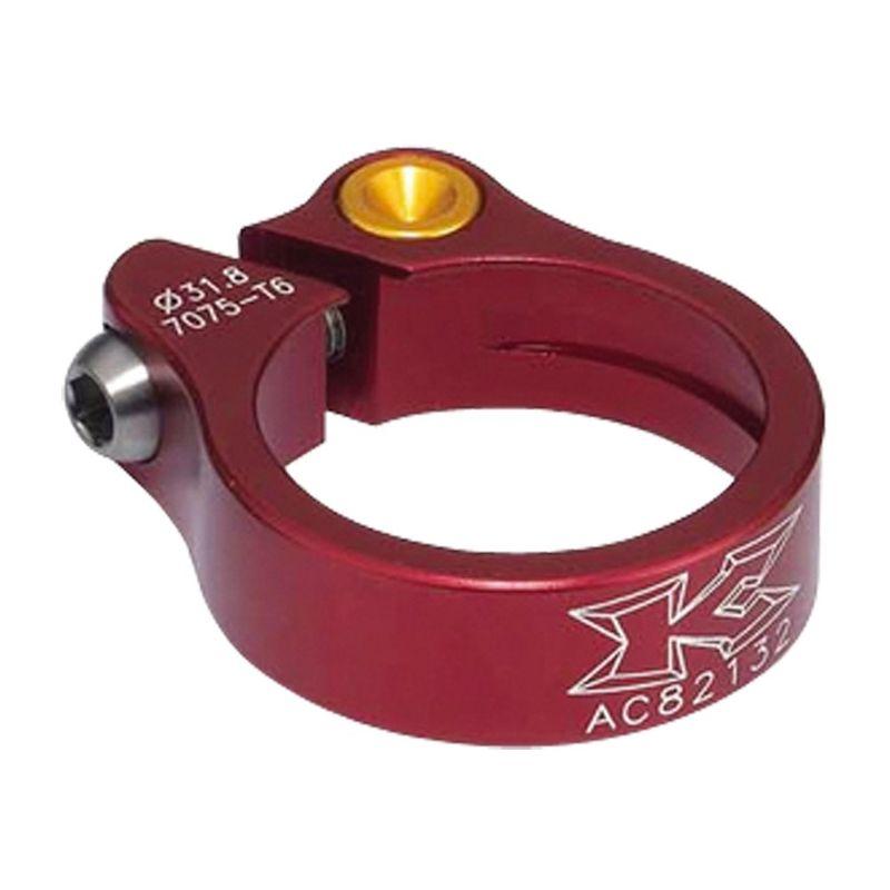 KCNC 自転車 軽量 シートポストクランプ ロードライト クロモリボルト 31.8MM レッド 653160 通販  LINEポイント最大0.5%GET LINEショッピング