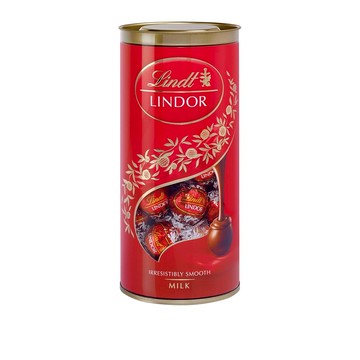 LINDT 瑞士蓮｜LINDOR經典軟心牛奶巧克力筒