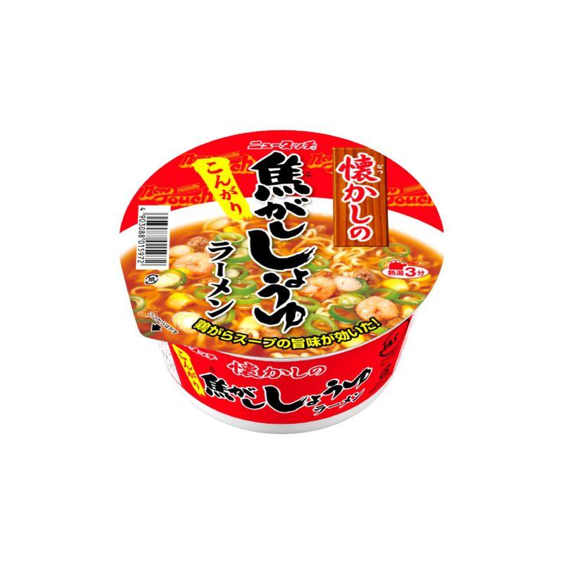 ヤマダイ ニュータッチ 懐かしの焦がししょうゆラーメン 78g×12個