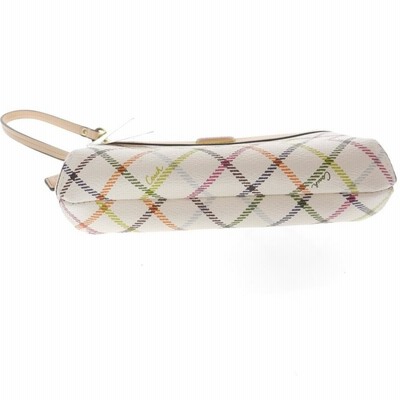COACH【コーチ】 チェック柄 F49293 アクセサリーポーチ PVC
