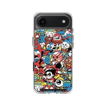 iPhone Air Clear Case（相機按鈕） 透明 - Paiheme Studio - All Stars