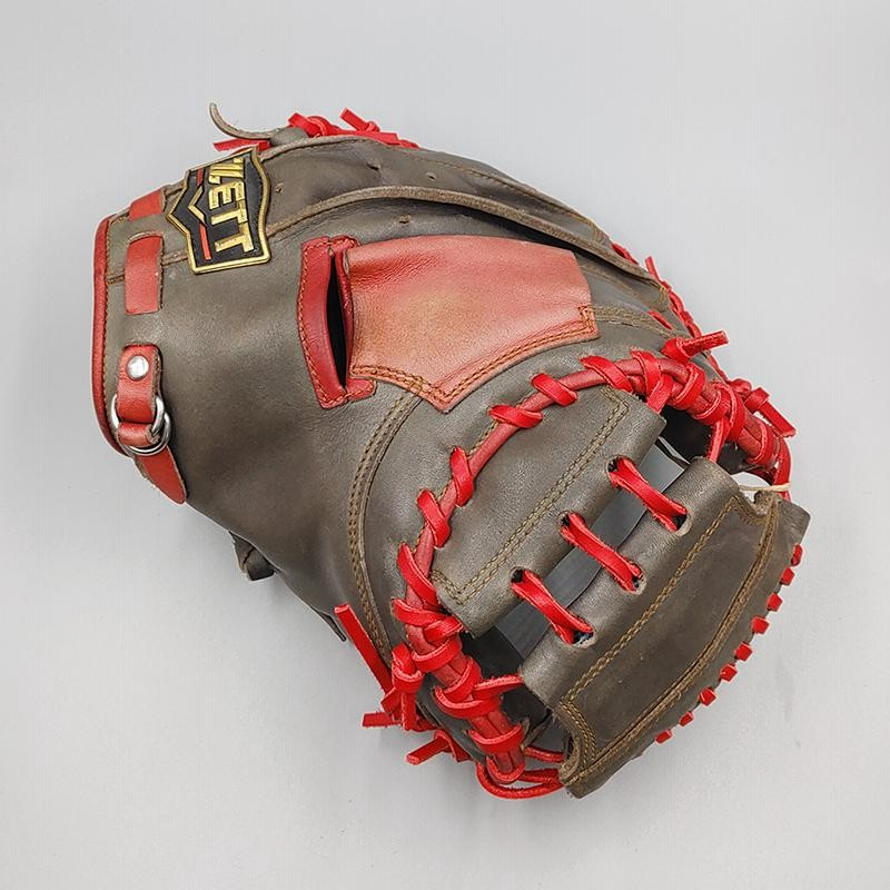 【ヒモ全交換済み中古】ZETT プロステイタスオーダー　軟式一般　左投げ ヒモ全交換済み中古】ZETT プロステイタスオーダー 軟式一般 左投げ