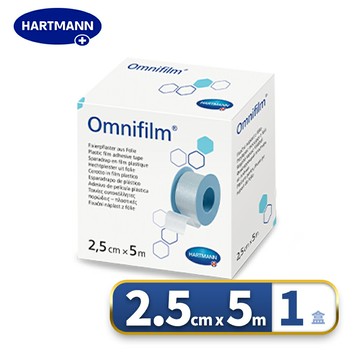 赫曼 Omnifilm 抗敏防水透明膠帶 1吋(單捲)【杏一】