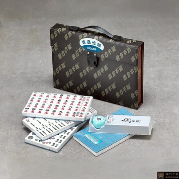 東方不敗 289/ 尊品竹絲手打麻將34mm(藍灰) 288/ 尊品竹絲手打麻將34mm(墨綠)