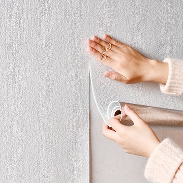 亞麻白色墻紙自粘3d立體墻貼臥室客廳背景墻防水防潮素色壁紙加厚