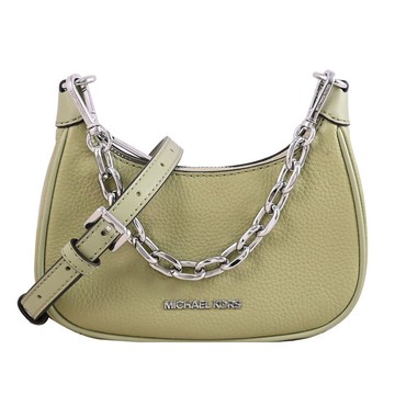 【全新福利品】MICHAEL KORS CORA 迷你兩用鏈條包.草綠