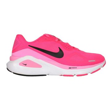 NIKE STRUCTURE 26 女慢跑鞋-路跑 運動 反光 訓練 HJ1101-601 螢光粉紅黑