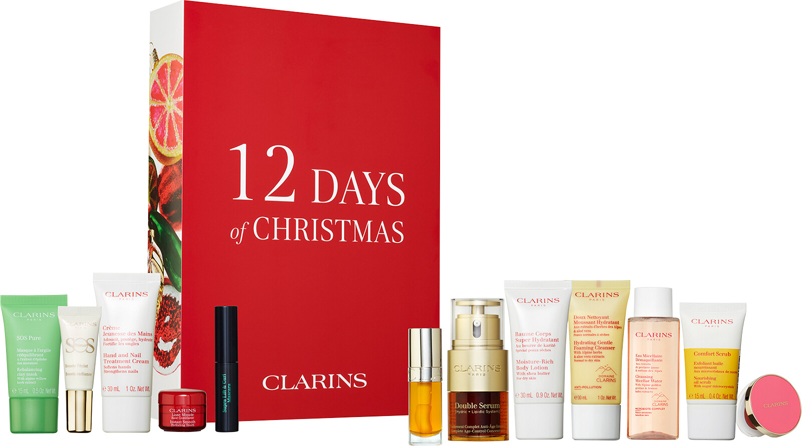 Clarins Women 12 Day Advent Calendar