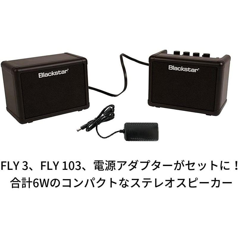 Blackstar ブラックスター コンパクト ギターアンプ FLY3 Stereo Pack ポータブル スピーカーセット パソコンスピー