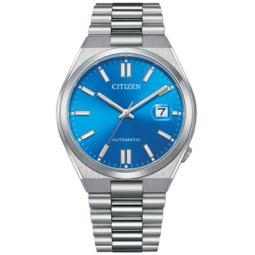 CITIZEN Mechanical PANTONE限定 時尚機械腕錶-藍 錶 手錶 送禮 NJ0158-89L