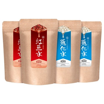 【雙料養顏組】纖Q薏仁水 x2+紅豆水 x2