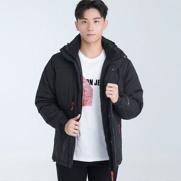 BOBSON 男款多口袋羽絨外套(83032-88)