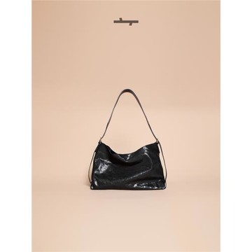 食草堂山野斜挎托特包新款黑標hobo包大容量包包輕奢小眾游牧荒原