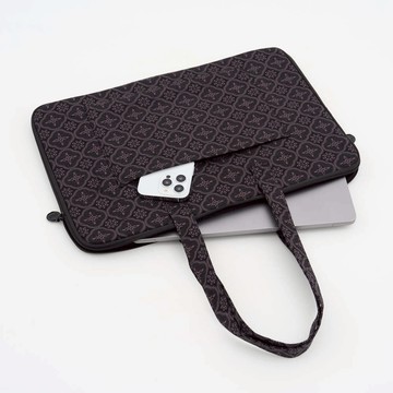 【印花樂】15.5吋筆電收納包-差旅款/玻璃海棠/紳士黑色(15、16吋筆電適用)