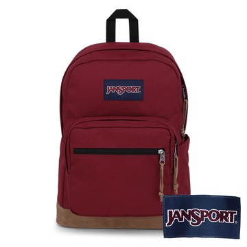 【JANSPORT】RIGHT PACK後背包28L『酒紅』0A4QVA 戶外 露營 健行 休閒 時尚 旅遊 書包 後背包
