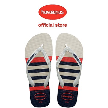 Havaianas 哈瓦仕 拖鞋 夾腳拖 航海 海洋 米白 Top Nautical 4137126-6349M