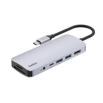 【BELKIN】Connect USB-C 7合1 高速多媒體集線器 AVC009fqSGY