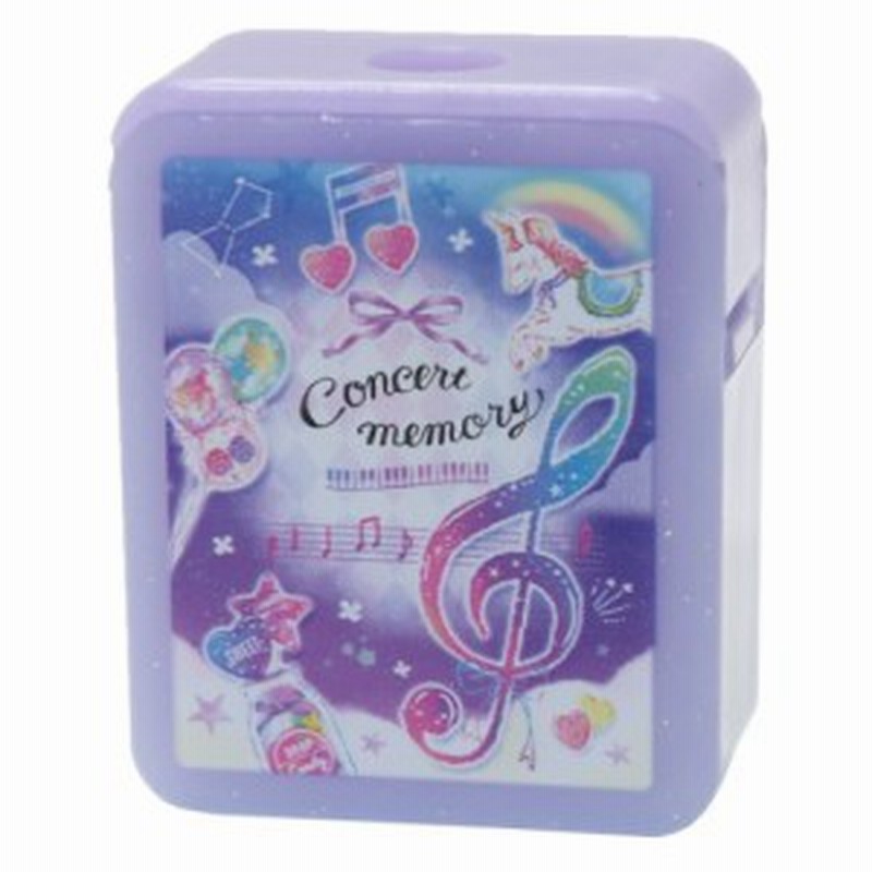 鉛筆削り スクエア えんぴつけずり Concert Memory 女の子向け 年 新入学新学期準備 ガールズステーショナリー グッズ メール便可 通販 Lineポイント最大1 0 Get Lineショッピング
