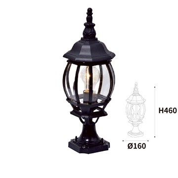 46CM墻頭燈 L10-50-1336