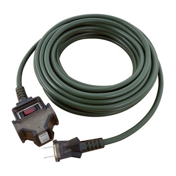 LIFECODE《2P1擴3插1開》動力延長線-10米(附網袋) 軍綠