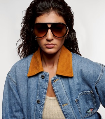 Bottega Veneta Drop aviator sunglasses