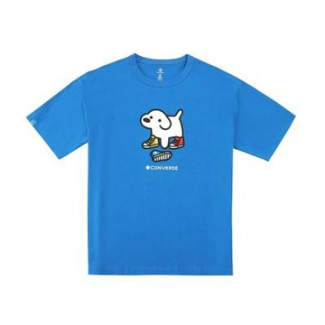 Converse Matsui Sneaker SS Tee 男款 女款 藍色 中性 聯名 短袖 UCK177-BIR