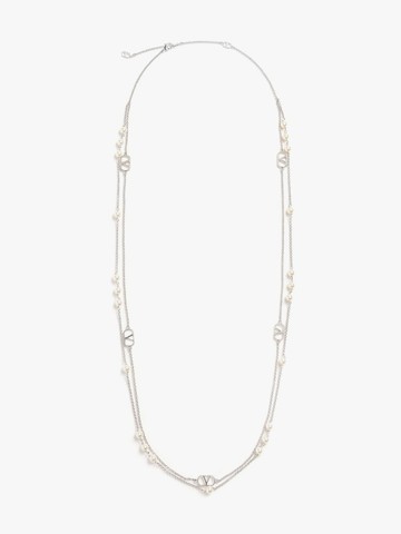 Vlogo signature metal and pearls necklace - VALENTINO GARAVANI - gender_Man
