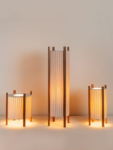 開公司票/免運 侘寂風落地燈客廳餐館工作室實木燈日式酒店民宿榻榻米布藝落地燈 SFY/AL9/11 公司貨 快速出貨