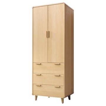 Boden-達芙2.7尺北歐風二門三抽衣櫃