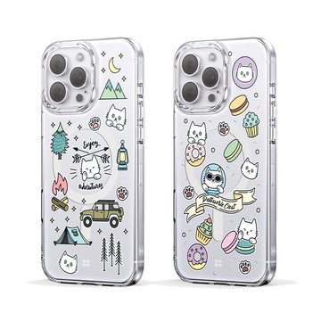 CaseStudi iPhone 16 Pro 系列 Cast Magsafe 貓咪系列透明磁吸保護殼