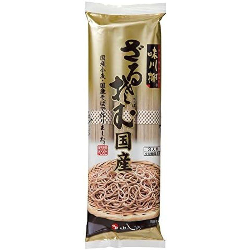 茂野製麺 味川柳 ざるそば国産 270g×10個