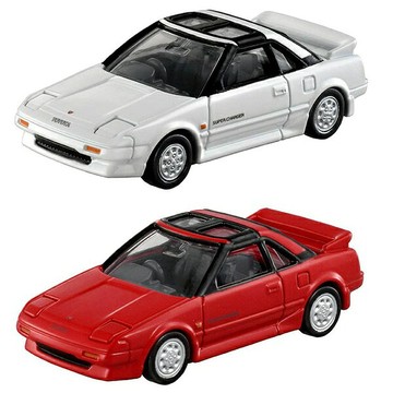 【震撼精品百貨】 TOMICA多美~TOMICA 多美小汽車 PREMIUM 40 豐田MR 2+初回(2台一起賣)*29779/90696