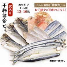 おまかせ訳あり干物詰め合わせ(干物、骨取魚)