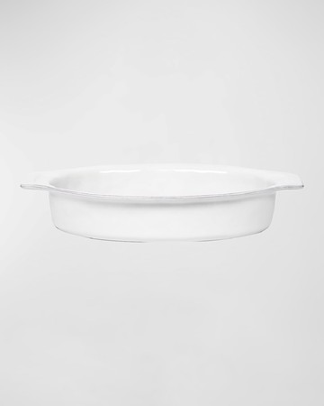 Puro Whitewash 16" Oval Baker