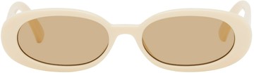Le Specs 米色 Outta Love 太阳镜