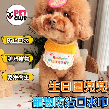 🔥台灣出貨🔥生日圍巾 口水巾 寵物 字母 刺繡 狗狗圍脖 節日 小型犬圍兜 領巾 派對 慶生 狗狗貓咪 白毛 INS風