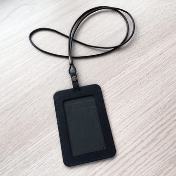 證件套/悠遊卡夾 一字皮扣款