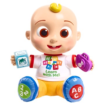 CoComelon 可可瓜 JJ好朋友 學習娃娃 超過50個學習短語  1個  多色