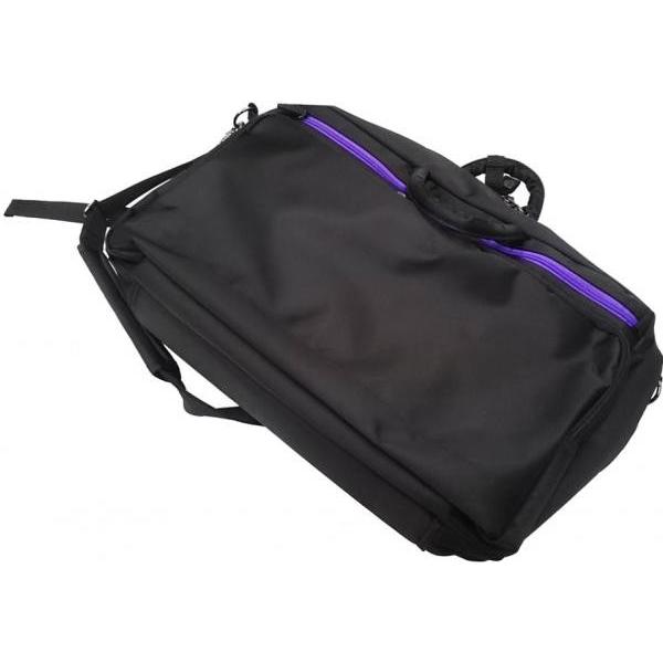 GALAX(ギャラックス)　MB1-BK　bag　ブラック　flute　LINEショッピング　clarinet　マルチブリーフバッグ　MB1-BK/PP　purple　ケース　リュックタイプ　フルート　case　クラリネット　パープル