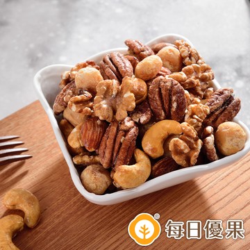 蜜汁綜合堅果580公克大包裝【每日優果】